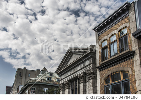 The old building of the Bank of Montreal Quebec The old building of the Bank of Montreal Quebec 34784196