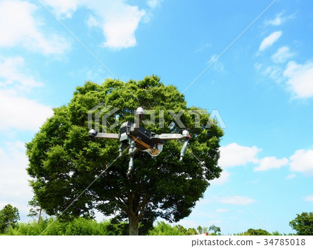 Drone shooting in nature 34785018