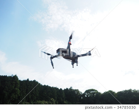 Drone shooting in nature 34785030