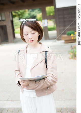 旅行婦女 旅行婦女 34786405