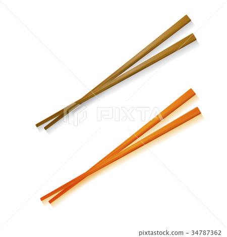 Traditional Colored Asian Chopsticks 34787362