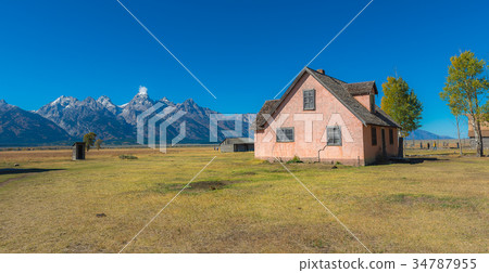 Mormon Row Historic, Grand Teton National Park. 34787955