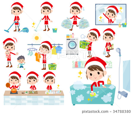 Santa Claus Costume mom_Housekeeping Santa Claus Costume mom_Housekeeping 34788380