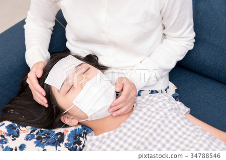 Child cold nursing 34788546