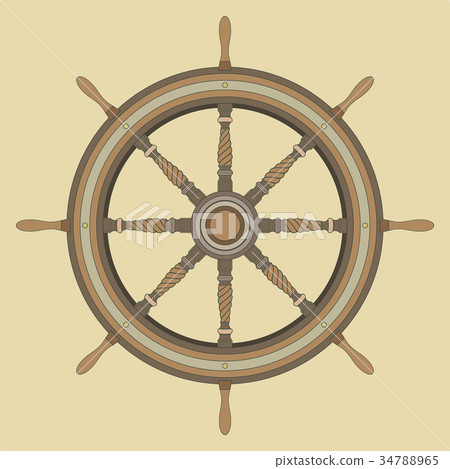 Ship's wheel Ship's wheel 34788965