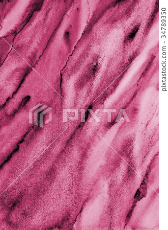 Abstract pink watercolor on paper texture Abstract pink watercolor on paper texture 34789350