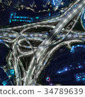 interchange on Moscow Ring Road (MKAD) 34789639
