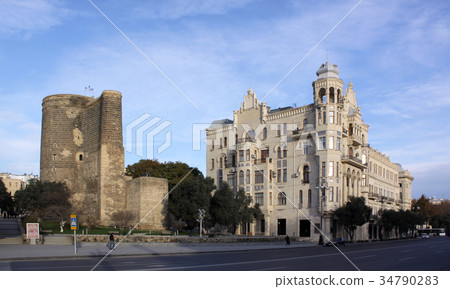 Azerbaijan. Baku. Maiden Tower 34790283
