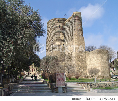 Azerbaijan. Baku. Maiden Tower 34790284