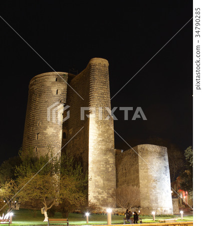 Azerbaijan. Baku. Maiden Tower Azerbaijan. Baku. Maiden Tower 34790285