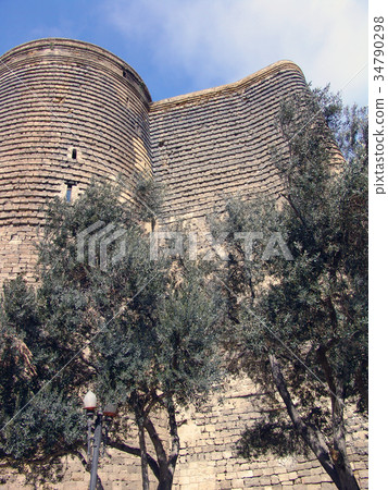 Azerbaijan. Baku. Maiden Tower 34790298