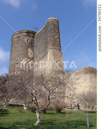 Azerbaijan. Baku. Maiden Tower 34790311