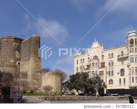 Azerbaijan. Baku. Maiden Tower 34790312