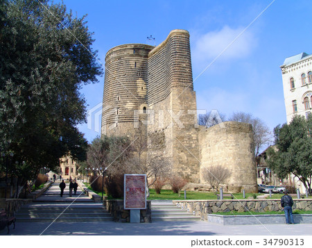Azerbaijan. Baku. Maiden Tower 34790313
