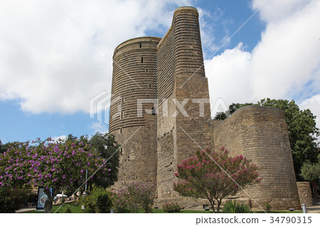 Azerbaijan. Baku. Maiden Tower 34790315