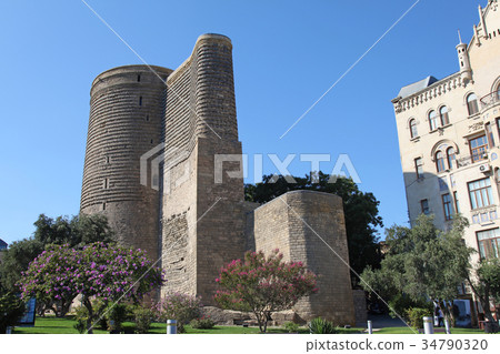 Azerbaijan. Baku. Maiden Tower 34790320