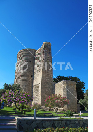Azerbaijan. Baku. Maiden Tower 34790321