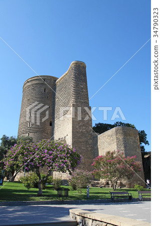 Azerbaijan. Baku. Maiden Tower 34790323