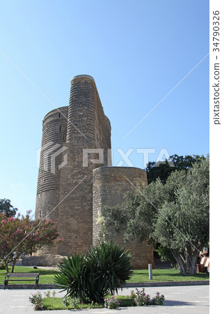 Azerbaijan. Baku. Maiden Tower 34790326
