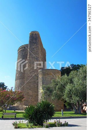 Azerbaijan. Baku. Maiden Tower 34790327