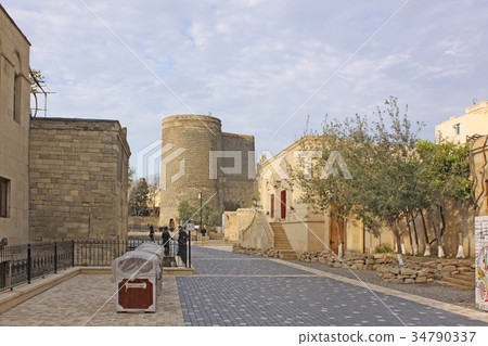 Azerbaijan. Baku. Maiden Tower 34790337