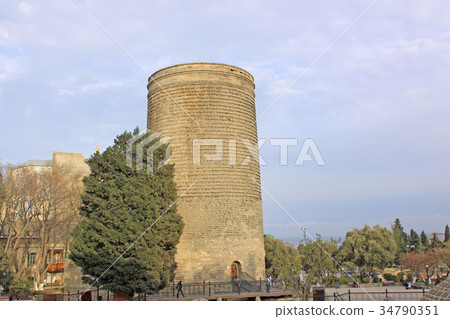 Azerbaijan. Baku. Maiden Tower 34790351
