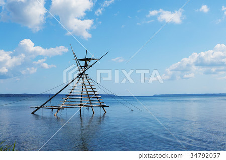 [石川縣/旅遊景點]寶來候車塔（日本最早的捕魚方法）複製空間 34792057