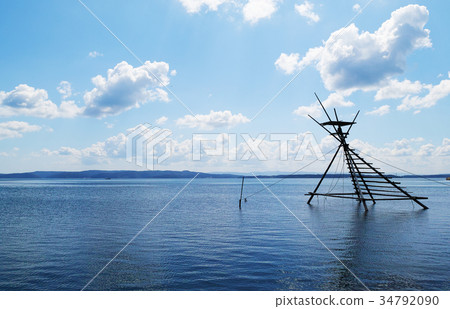 [石川縣/旅遊景點]寶來候車塔（日本最早的捕魚方法）複製空間 34792090