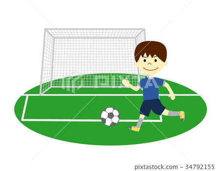 一個足球男孩 34792155
