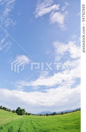 Northern Thailand, Sukhothai, countryside, landscape (View of Sukhothai, Thailand) 34792989