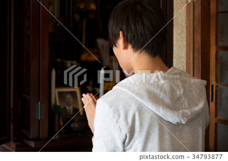 Buddhist altar 34793877