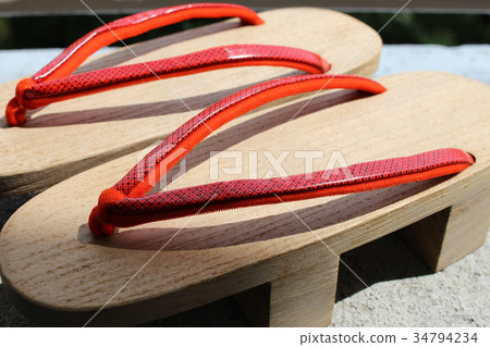 japanese wooden clog