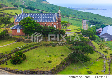 Former Nobe Church Nozaki Island Kojima Islands Goto Islands Undercover Kirishitan 34794512
