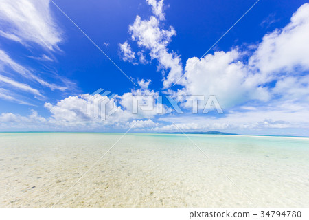 竹富島康多海灘 34794780