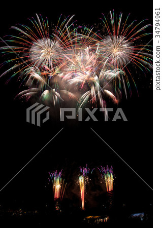 Tsuchiura National Fireworks Games Star Mine 34794961