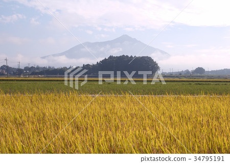 筑波山和鄉村 34795191