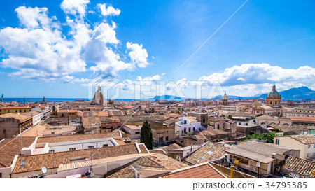 Cityscape of Palermo in Italy Cityscape of Palermo in Italy 34795385