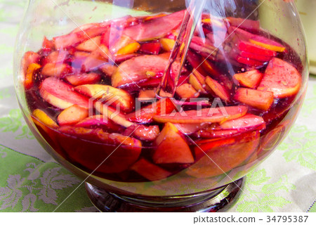 A sangria carafe 34795387