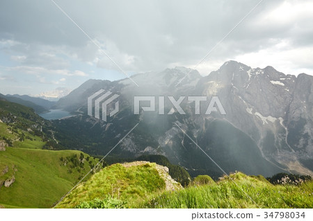 Dolomites Summer Landscape 34798034