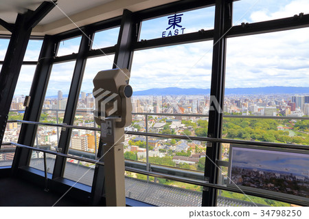 Tsutenkaku Observatory east side Tsutenkaku Observatory east side 34798250