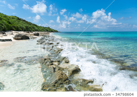 Nagamahama beach Miyakojima 34798604