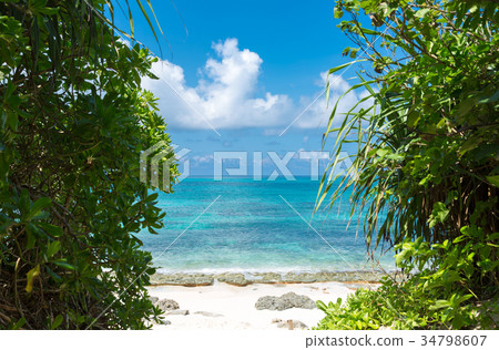 Nagamahama beach Miyakojima 34798607