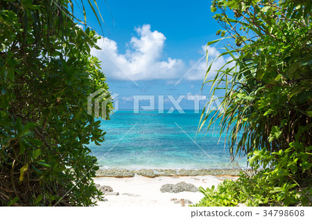 Nagamahama beach Miyakojima 34798608