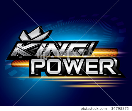 King power concept vector King power concept vector 34798875