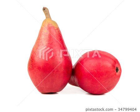 Two red pears 34799404