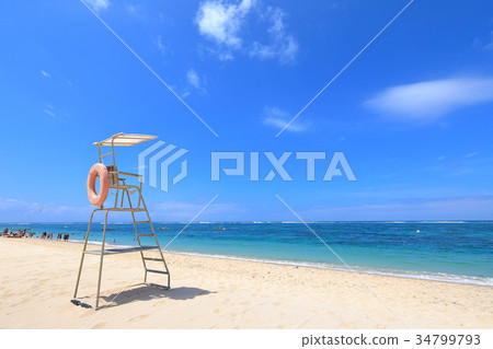 巴厘島的海灘 34799793