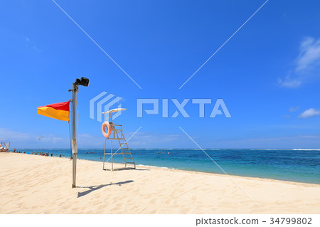 巴厘島的海灘 34799802