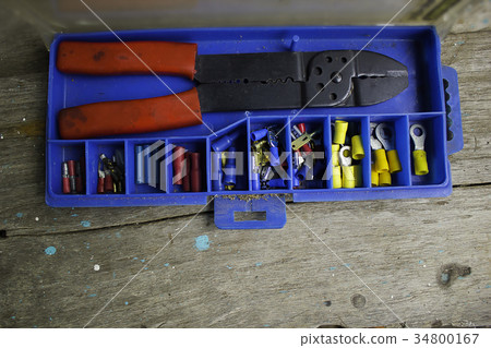 Pliers or wire-end ferrules and Copper electric Pliers or wire-end ferrules and Copper electric 34800167