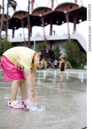 Children, Fountain, Goyang-si, Gyeonggi-do Children, Fountain, Goyang-si, Gyeonggi-do 34800529