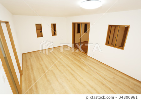 Newly built living room dining kitchen Newly built living room dining kitchen 34800961